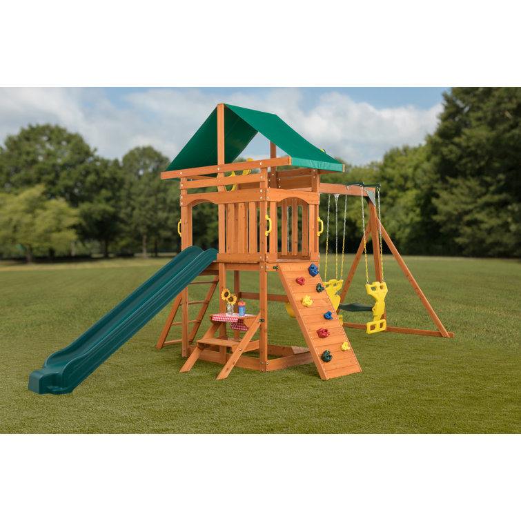 CreativeCedarDesigns Sky View Swing Set & Reviews Wayfair